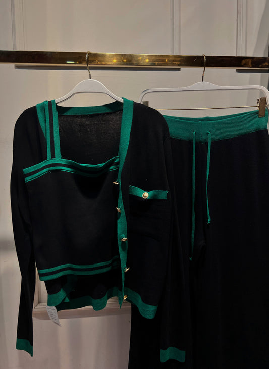 SET PUNTO 3 PIEZAS VERDE