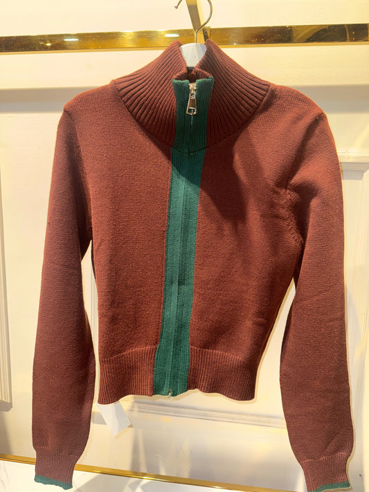 SUÉTER BRIA CAFE/VERDE