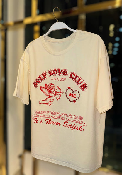 PLAYERA SELF LOVE CLUB