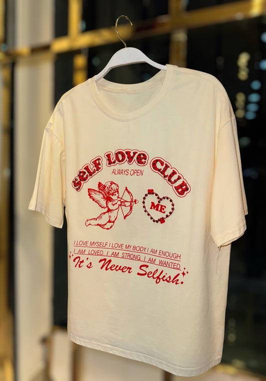 PLAYERA SELF LOVE CLUB