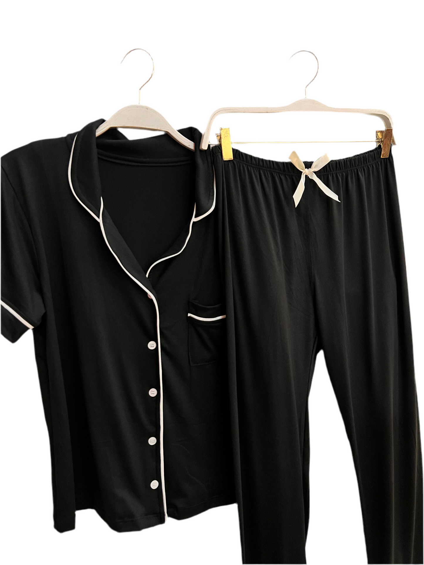 PIJAMA PANTALÓN TOTAL NEGRO