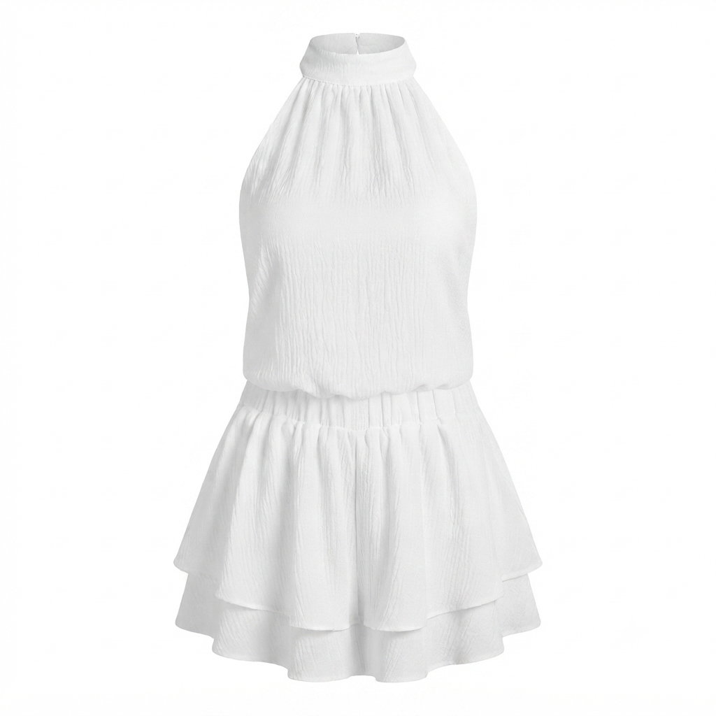 VESTIDO DAISY HALTER