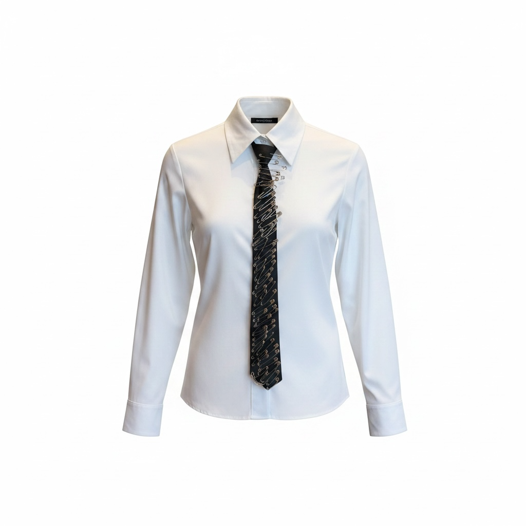 BLUSA CORBATA PIN