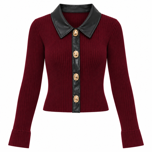 BLUSA POLTY VINO
