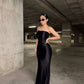 VESTIDO KATHY  STONES STRAPLESS