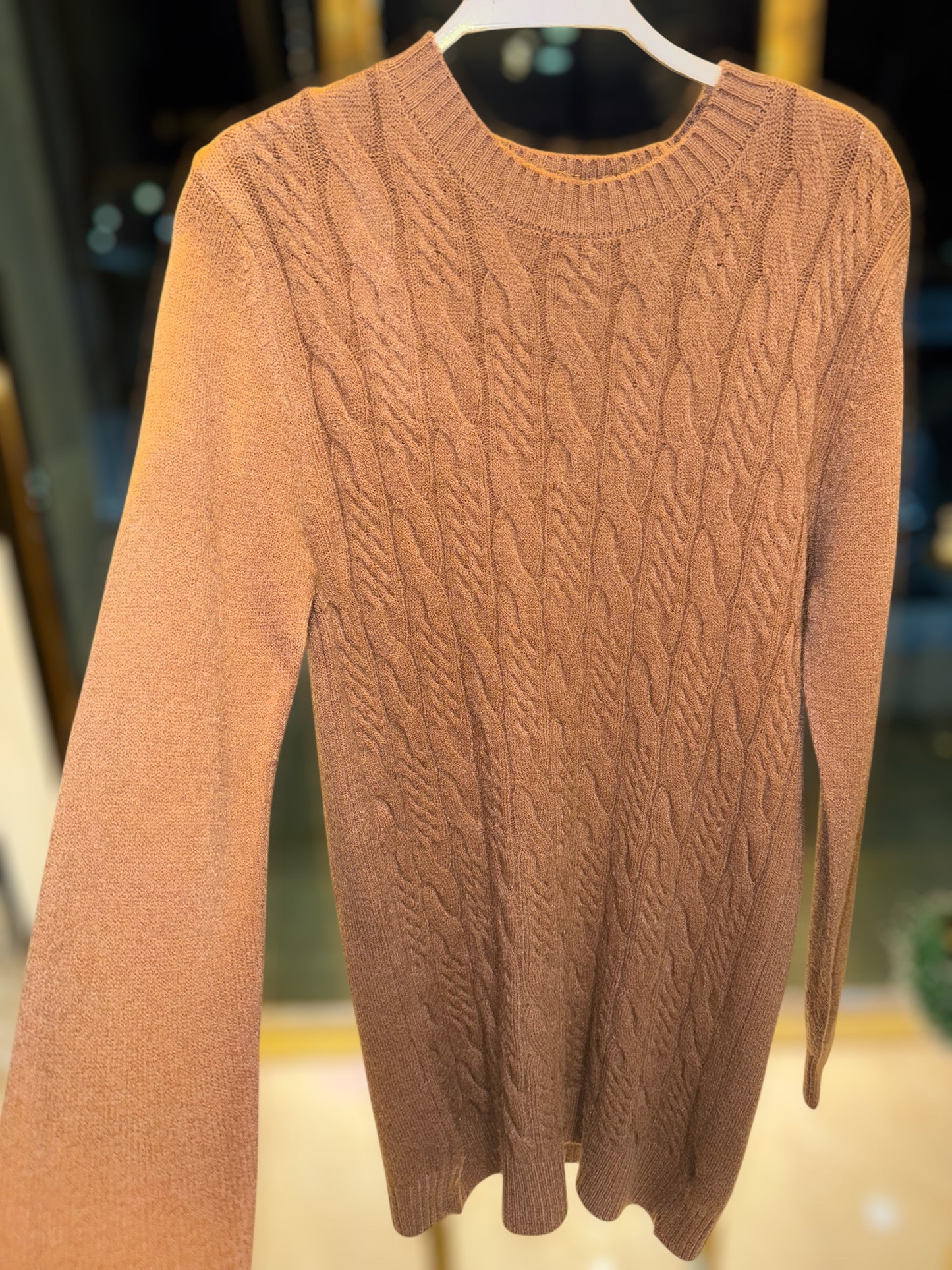 VESTIDO SIMPLE COZY MOKA