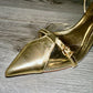 ZAPATILLA PORIER DORADO