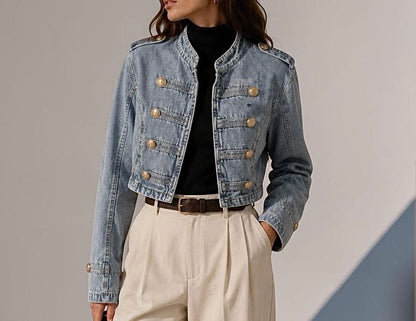 JACKET DENIM NAPOLY AC