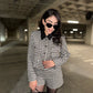 SET TWEED SELENE NEGRO