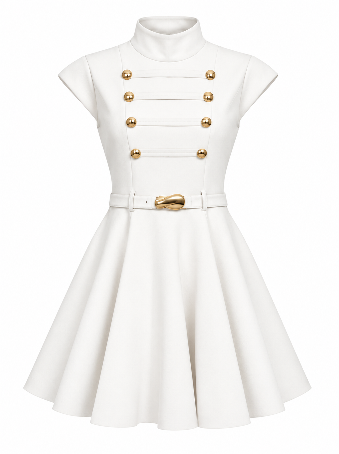 VESTIDO SASHA BLANCO