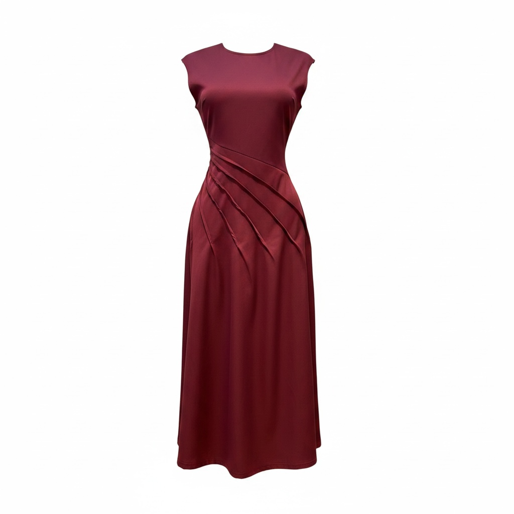 VESTIDO MIDI SALMA RELIEVE