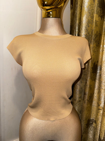 BLUSA BASIC PUNTO SIN MANGA