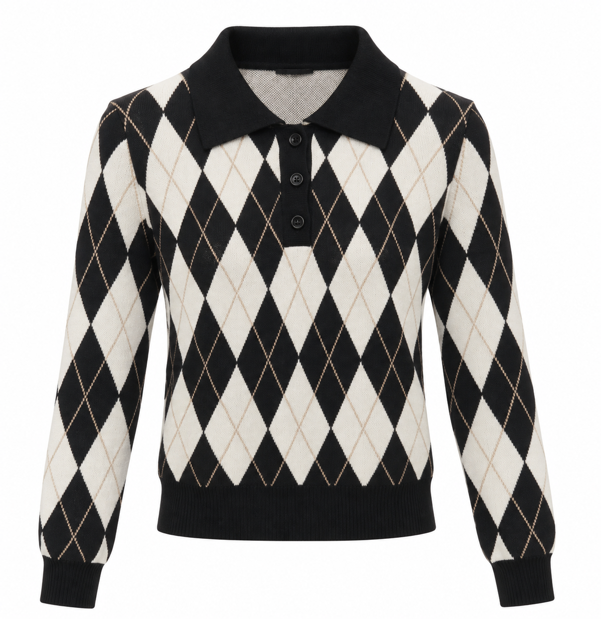 BLUSA CHESS NEGRO