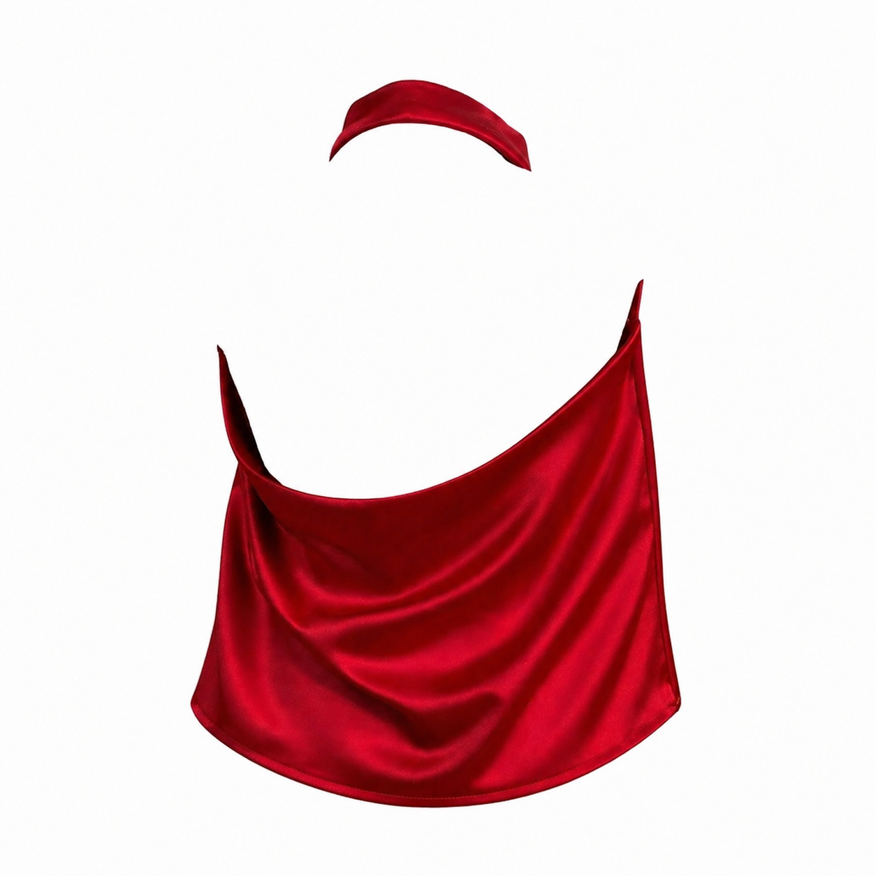 BLUSA HALTER SATIN