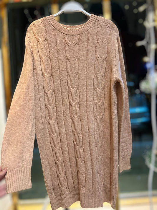 VESTIDO COZY NUDE