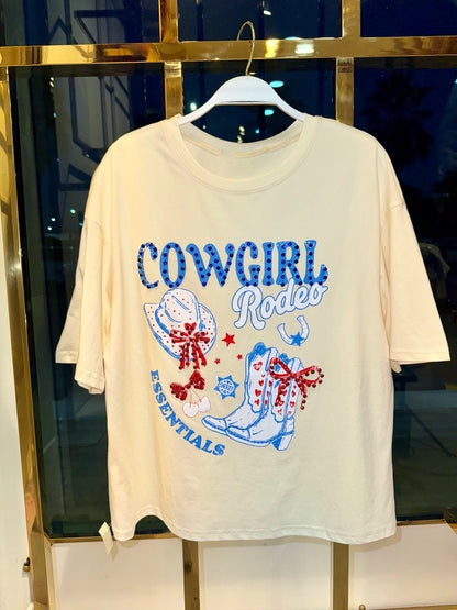 PLAYERA COWGIRL