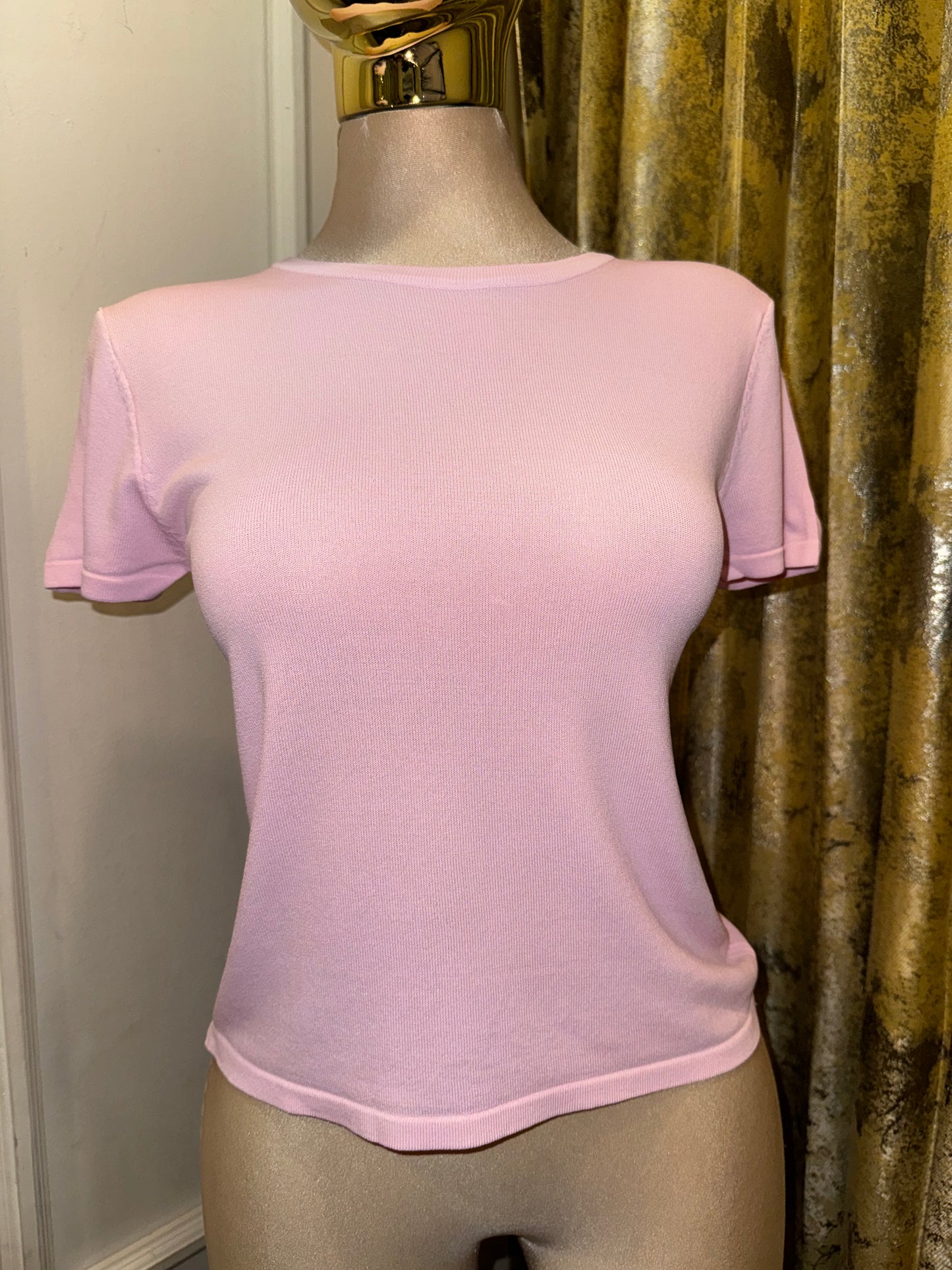 BLUSA BASIC PUNTO MC