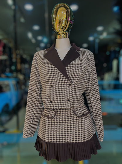 SET STEF HOUNDSTOOTH