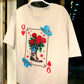 PLAYERA CARTA VAQUERA FLORES