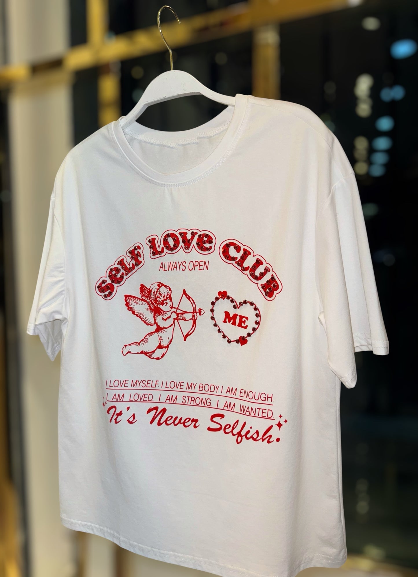 PLAYERA SELF LOVE CLUB