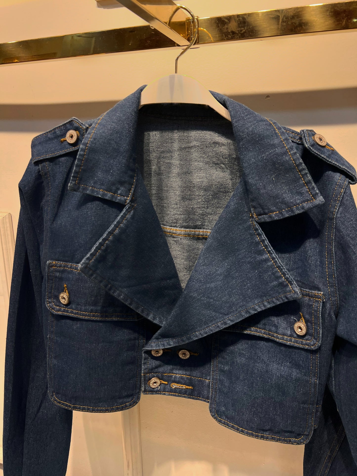 JACKET POCKET AZUL OBSCURO