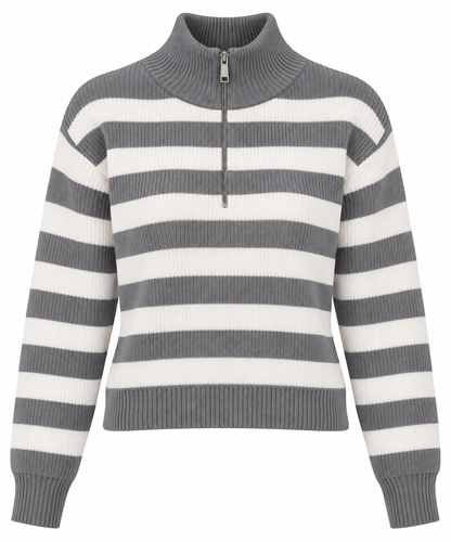 SUETER JOY LINEAS NEGRO