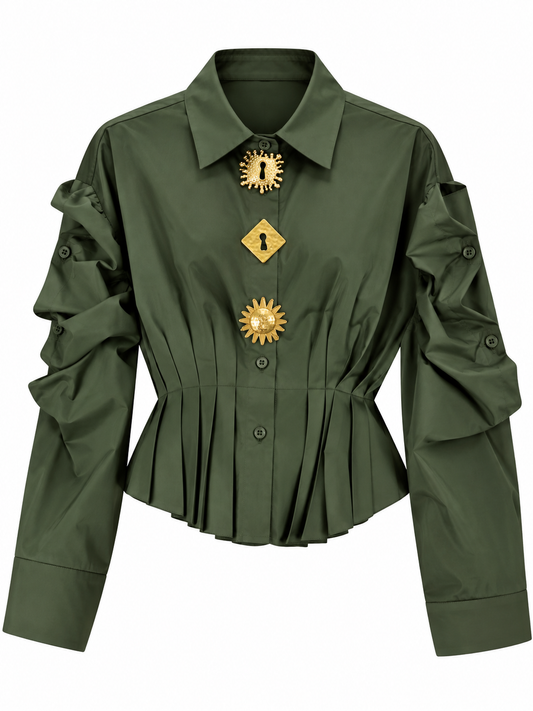 BLUSA LOCK JEWEL OLIVO