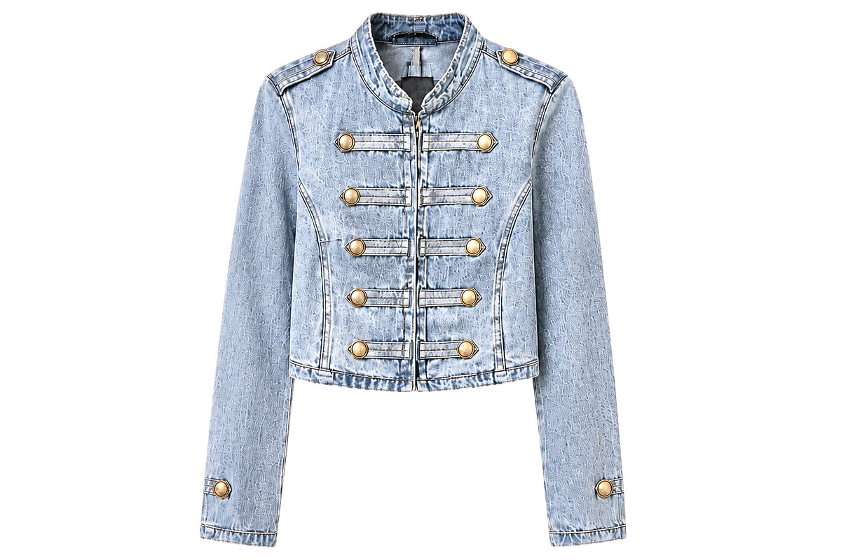 JACKET DENIM NAPOLY AZUL CLARO