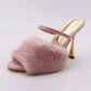 ZAPATILLA FLUFFY ROSA